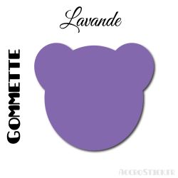 8 gommettes Ours 6 cm - Stickers polyvalents