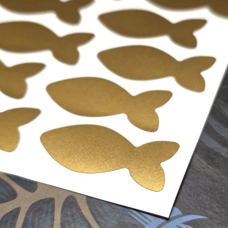96 Poissons 3 cm - Stickers mini gommettes 96 Poissons 3 cm - Stickers mini gommettes