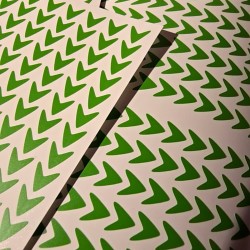 728 Flèches 0,8 cm - Stickers mini gommettes