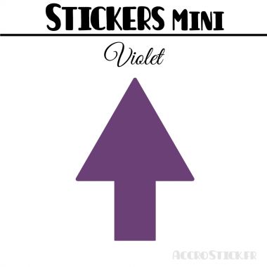 64 Flèches 2,4 cm - Stickers mini gommettes