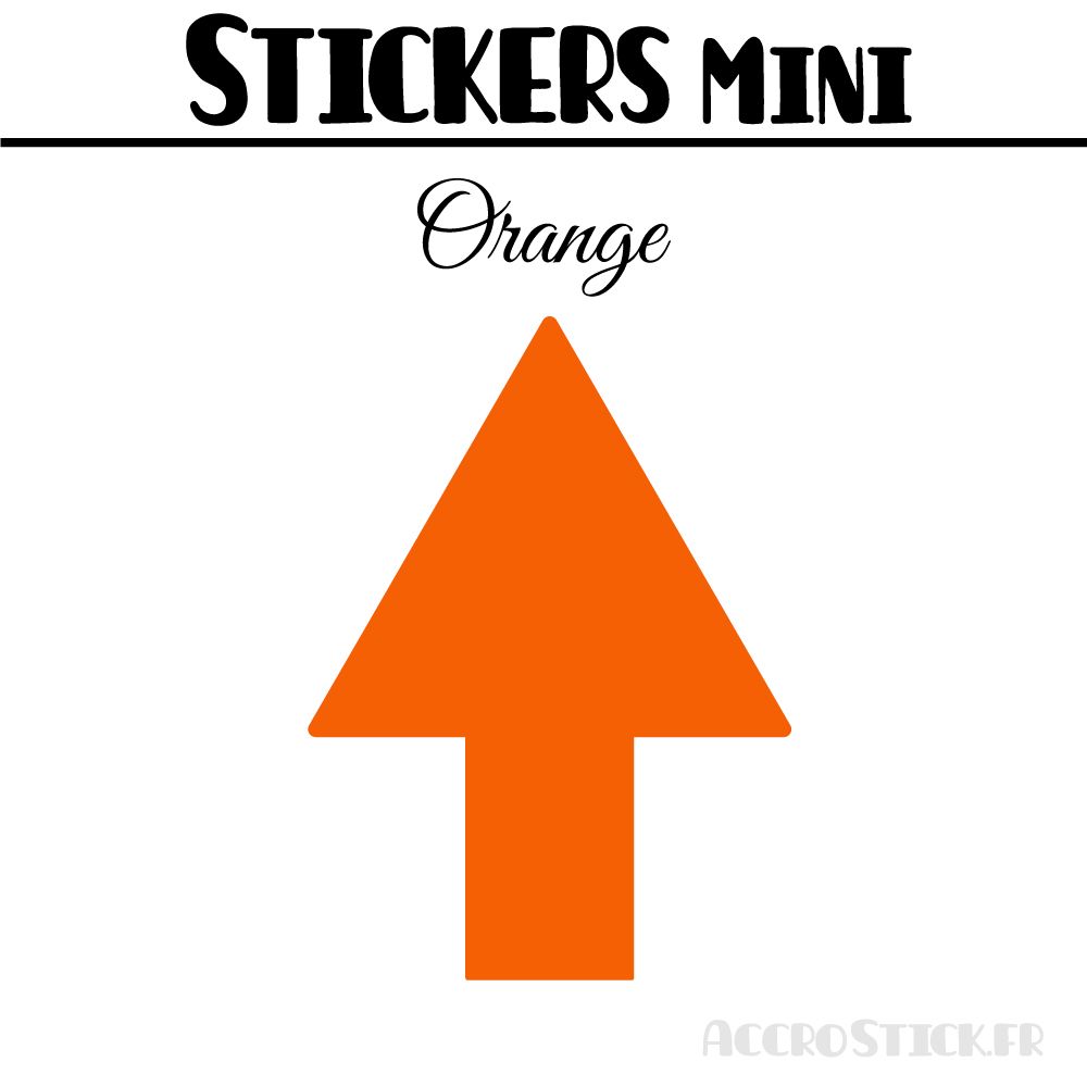 40 Flèches 3 cm - Stickers mini gommettes 40 Flèches 3 cm - Stickers mini gommettes