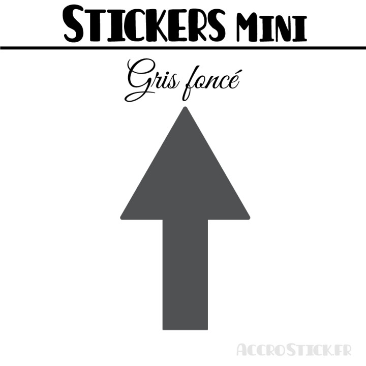 472 Flèches 0,8 cm - Stickers mini gommettes