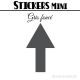 472 Flèches 0,8 cm - Stickers mini gommettes
