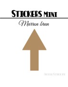 472 Flèches 0,8 cm - Stickers mini gommettes