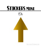 472 Flèches 0,8 cm - Stickers mini gommettes