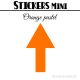472 Flèches 0,8 cm - Stickers mini gommettes