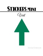 472 Flèches 0,8 cm - Stickers mini gommettes