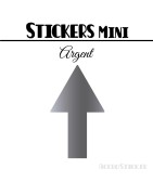 264 Flèches 1 cm - Stickers mini gommettes