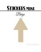 264 Flèches 1 cm - Stickers mini gommettes