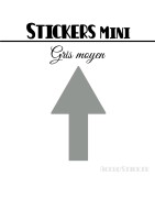 264 Flèches 1 cm - Stickers mini gommettes