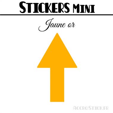 264 Flèches 1 cm - Stickers mini gommettes