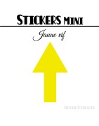 264 Flèches 1 cm - Stickers mini gommettes