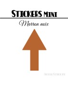 48 Flèches 2,4 cm - Stickers mini gommettes