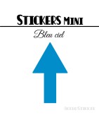 48 Flèches 2,4 cm - Stickers mini gommettes