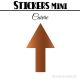 48 Flèches 2,4 cm - Stickers mini gommettes
