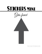 48 Flèches 2,4 cm - Stickers mini gommettes