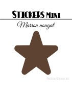 680 Stickers Etoiles 0,8 cm