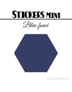 680 Hexagones 0,8 cm - Stickers mini gommettes