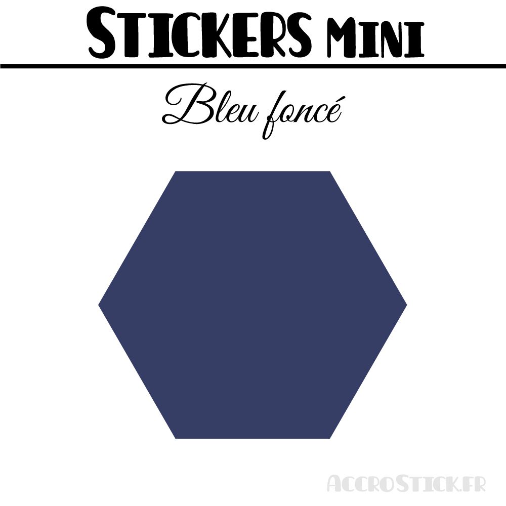 680 Hexagones 0,8 cm - Stickers mini gommettes 680 Hexagones 0,8 cm - Stickers mini gommettes