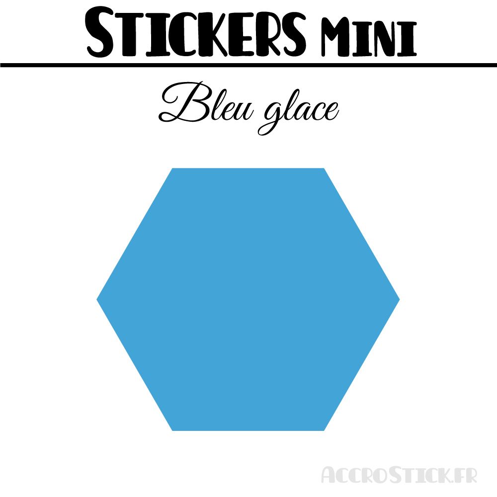680 Hexagones 0,8 cm - Stickers mini gommettes 680 Hexagones 0,8 cm - Stickers mini gommettes