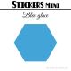 680 Hexagones 0,8 cm - Stickers mini gommettes