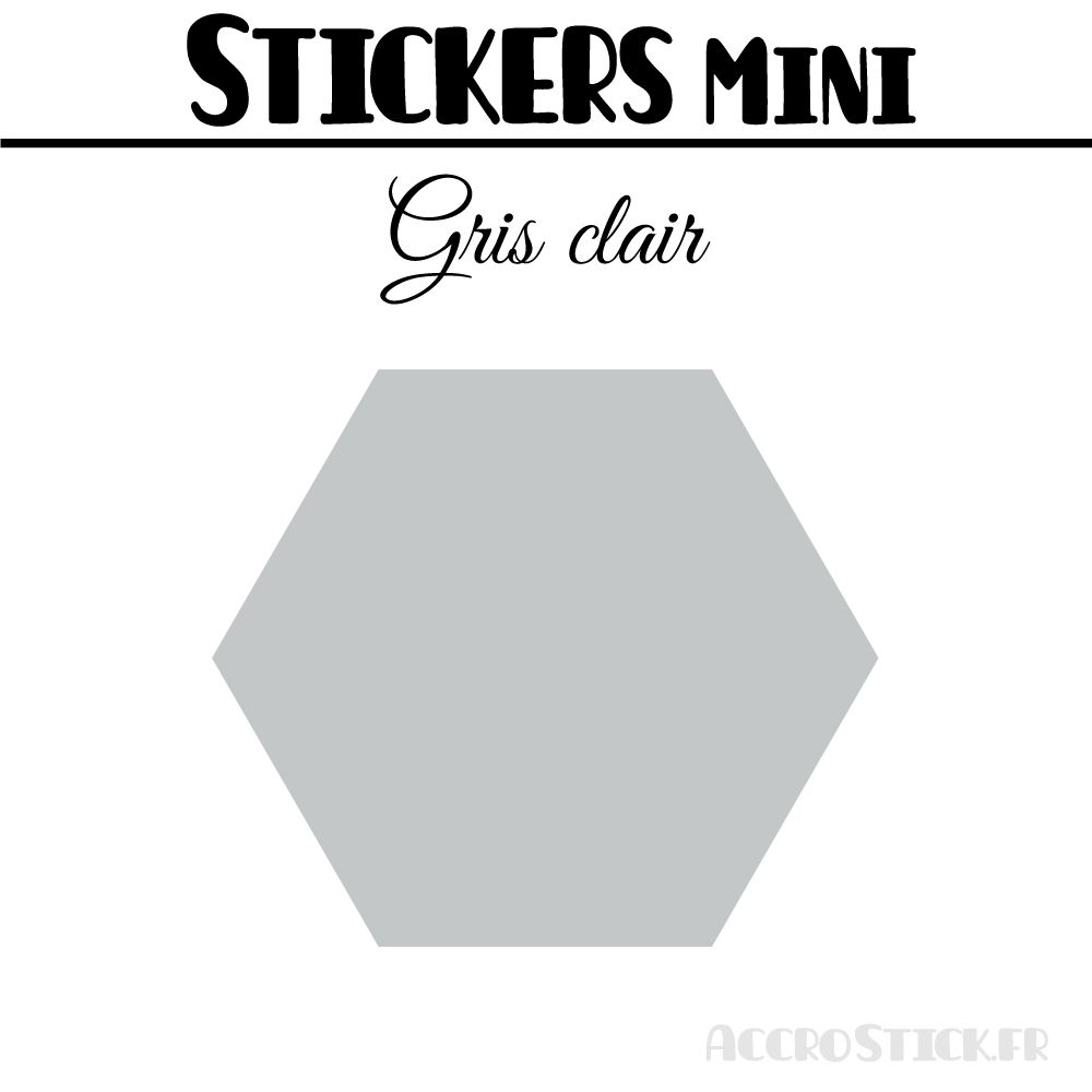 680 Hexagones 0,8 cm - Stickers mini gommettes 680 Hexagones 0,8 cm - Stickers mini gommettes
