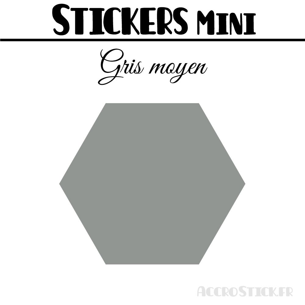 680 Hexagones 0,8 cm - Stickers mini gommettes 680 Hexagones 0,8 cm - Stickers mini gommettes