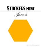 680 Hexagones 0,8 cm - Stickers mini gommettes