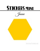 680 Hexagones 0,8 cm - Stickers mini gommettes