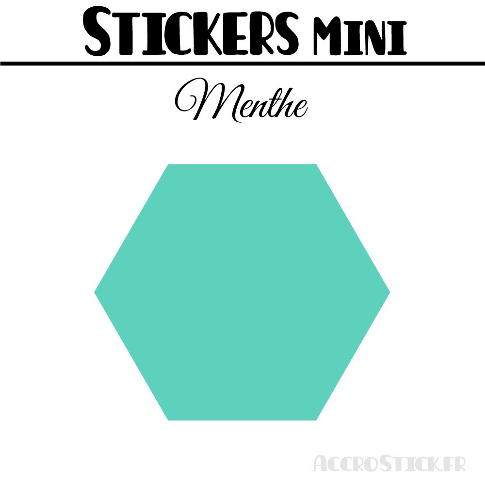 680 Hexagones 0,8 cm - Stickers mini gommettes 680 Hexagones 0,8 cm - Stickers mini gommettes
