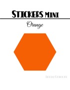 680 Hexagones 0,8 cm - Stickers mini gommettes