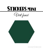 680 Hexagones 0,8 cm - Stickers mini gommettes