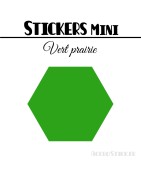 680 Hexagones 0,8 cm - Stickers mini gommettes