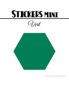 680 Hexagones 0,8 cm - Stickers mini gommettes