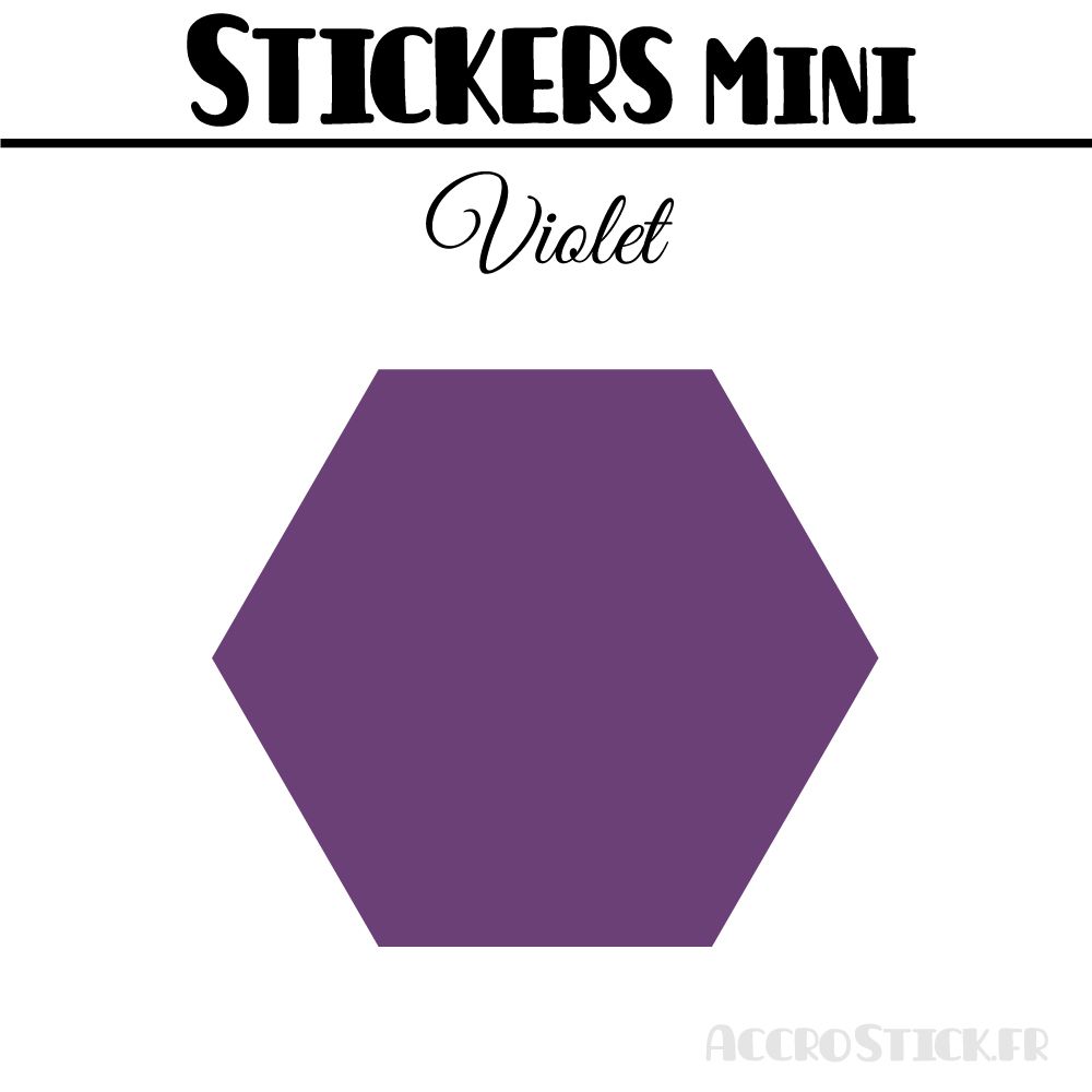 680 Hexagones 0,8 cm - Stickers mini gommettes 680 Hexagones 0,8 cm - Stickers mini gommettes
