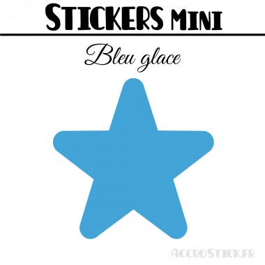 96 Etoiles 2,4 cm - Stickers mini gommettes