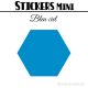 256 Hexagones 1,4 cm - Stickers mini gommettes