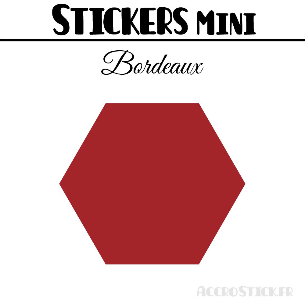 200 Hexagones de 1,6 cm - Stickers mini gommettes 200 Hexagones de 1,6 cm - Stickers mini gommettes