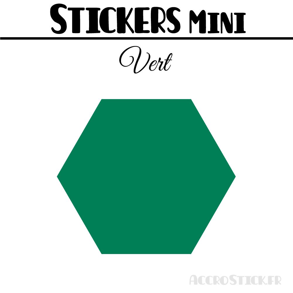200 Hexagones de 1,6 cm - Stickers mini gommettes 200 Hexagones de 1,6 cm - Stickers mini gommettes