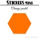 120 Hexagones 2 cm - Stickers mini gommettes