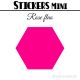 120 Hexagones 2 cm - Stickers mini gommettes