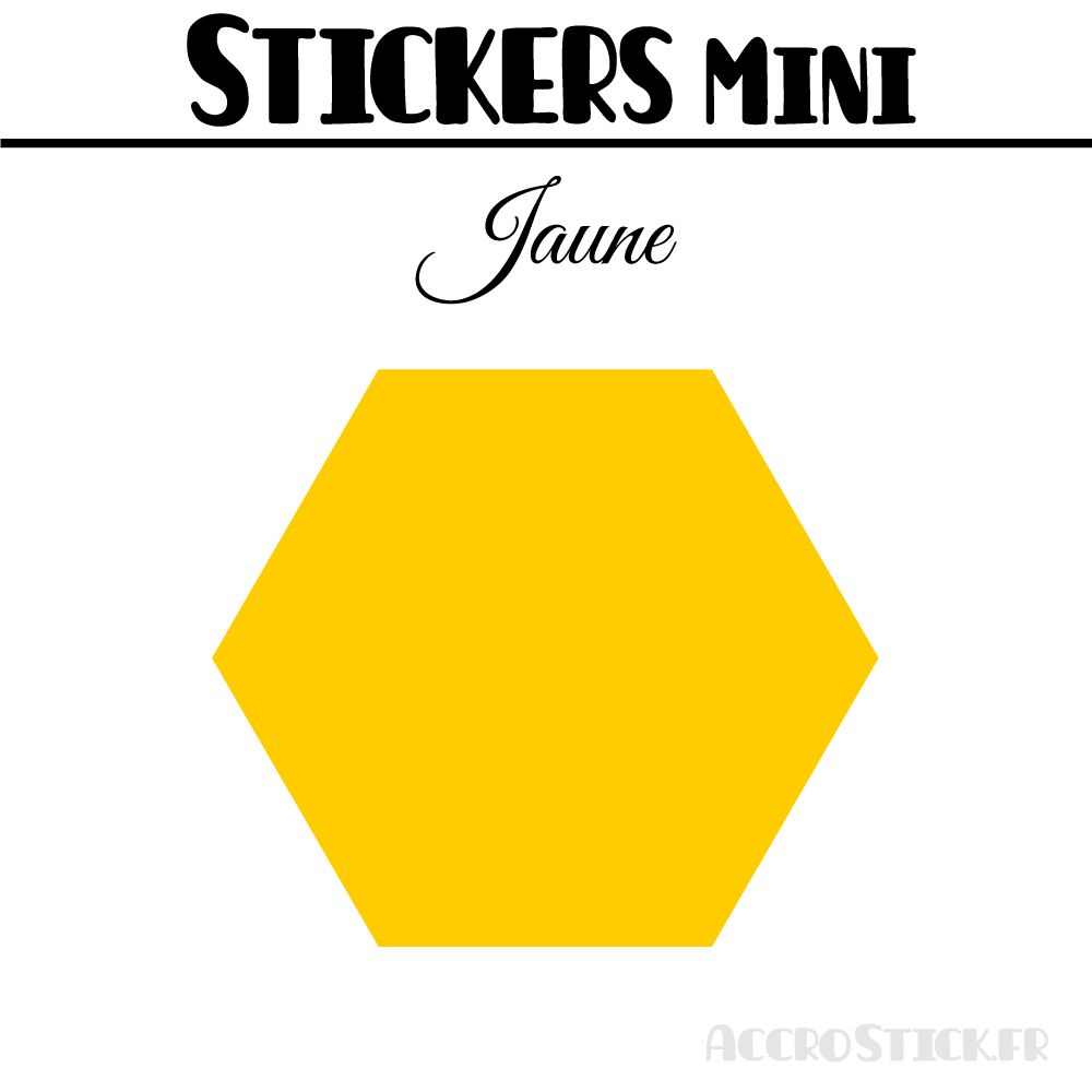 96 Hexagones 2,4 cm - Stickers mini gommettes 96 Hexagones 2,4 cm - Stickers mini gommettes