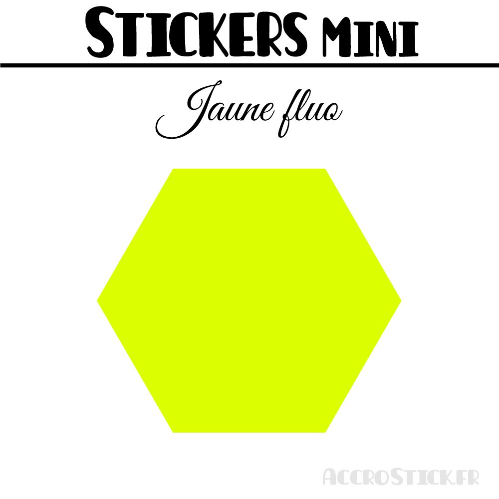 48 Hexagones 3 cm - Stickers mini gommettes 48 Hexagones 3 cm - Stickers mini gommettes