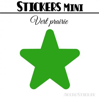 96 Etoiles 2,4 cm - Stickers mini gommettes