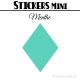 952 Losanges 0,6 cm - Stickers mini gommettes