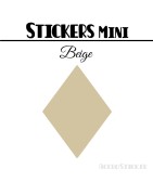 680 Losanges 0,8 cm - Stickers mini gommettes