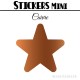 48 Stickers Etoiles 3 cm