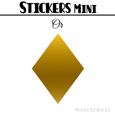 400 Losanges 1 cm - Stickers mini gommettes