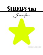 48 Stickers Etoiles 3 cm