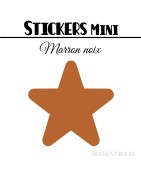 48 Stickers Etoiles 3 cm